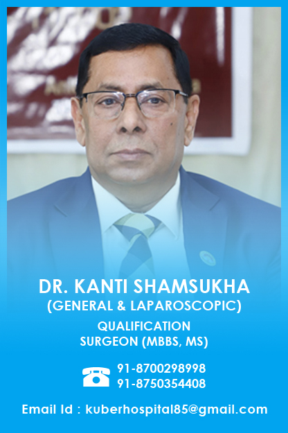 DR. KANTI SHAMSUKHA (DIRECTOR) GENERAL LAPAROSCOPIC  SURGEON (MBBS, MS) in Delhi