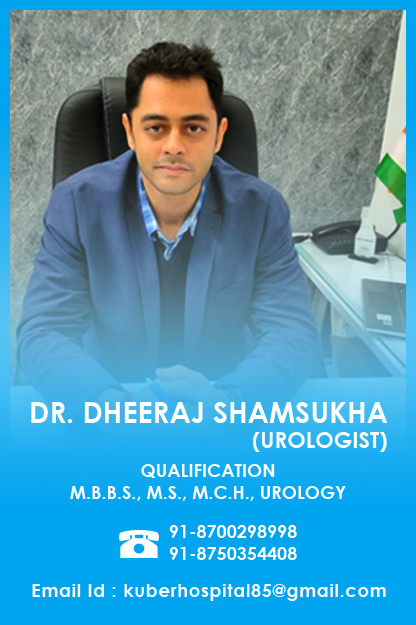 DR. DHEERAJ SHAMSUKHA CONSULTANT UROLOGIST (MBBS, MS, MCh) in Delhi