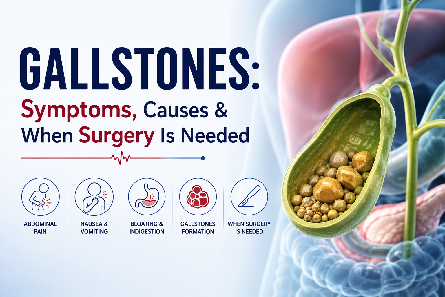 Gallstones: Symptoms, Causes & When Surgery Is Needed