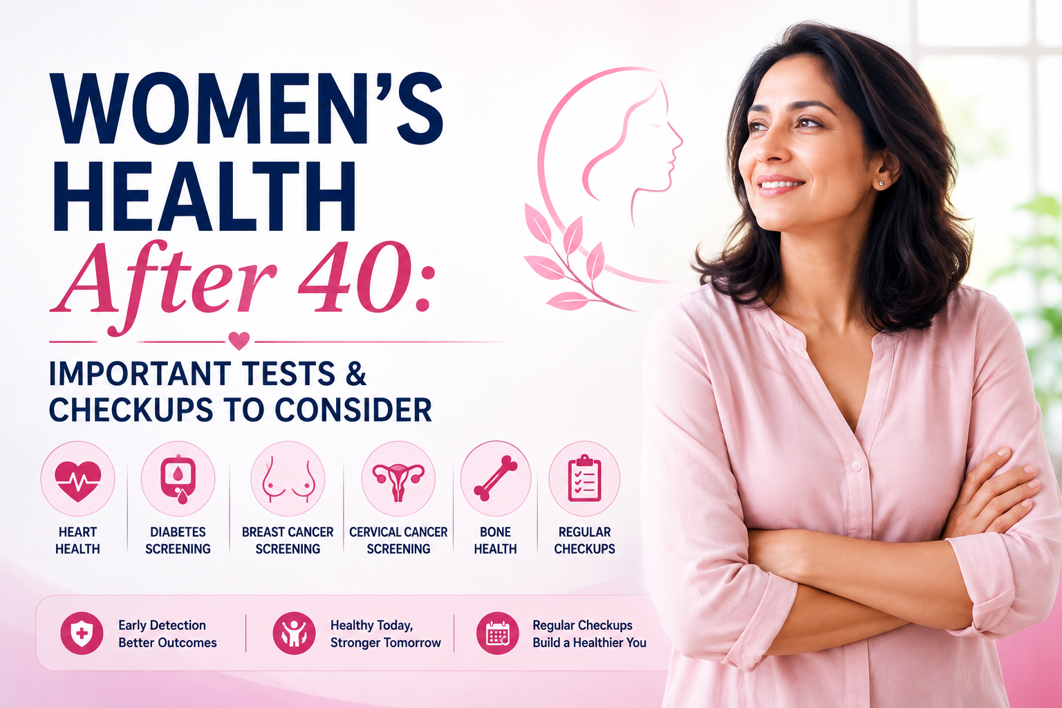 Women’s Health After 40: Important Tests & Checkups to Consider